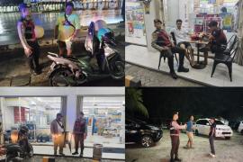 Polresta Bengkulu Gelar Patroli Malam, Berikan Himbauan dan Jamin Keamanan Warga