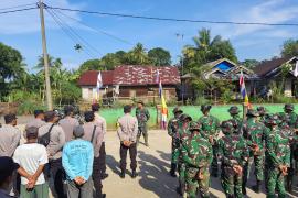 Sinergi di Pagi Hari, Satgas TMMD Kompak Bangun Semangat Gotong Royong