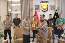 Perkuat Sinergi, Kapolda Bengkulu Terima Silaturahmi Executive GM Pertamina Patra Niaga Sumbagsel
