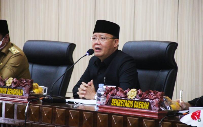 Gubernur Bengkulu Rohidin Mersyah Open configuration options