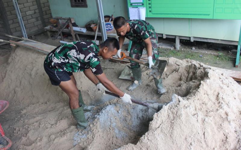 Anggota Yonif Raider 631 Antang Ungkap Pengalaman Gabung TMMD