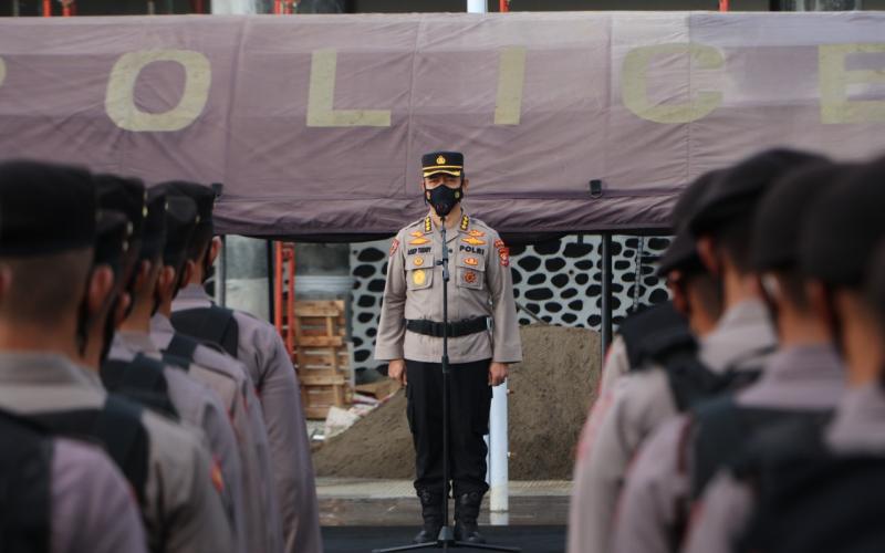 Pimpin Apel Pagi, Irwasda Polda Bengkulu Ingatkan Jaga Kedisiplinan