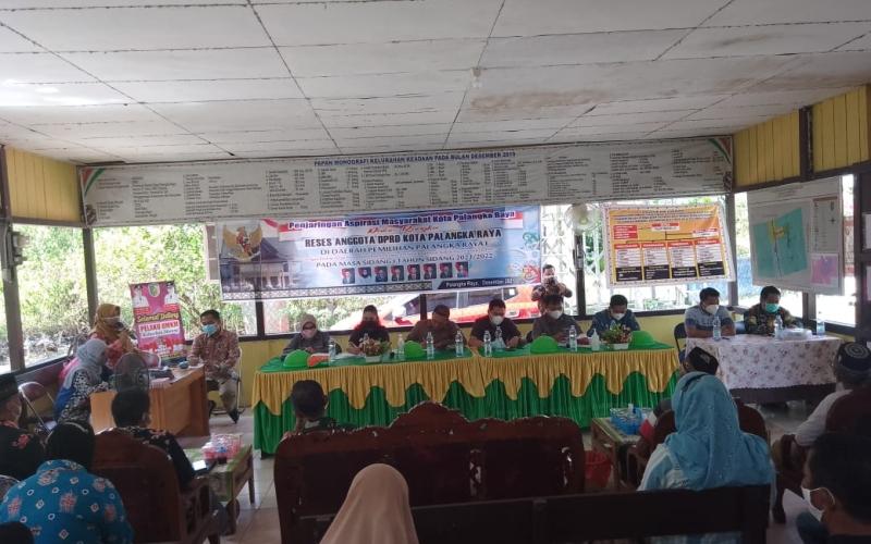 Danramil Bukit Batu Paparkan Rencana TMMD Saat Reses Anggota DPRD