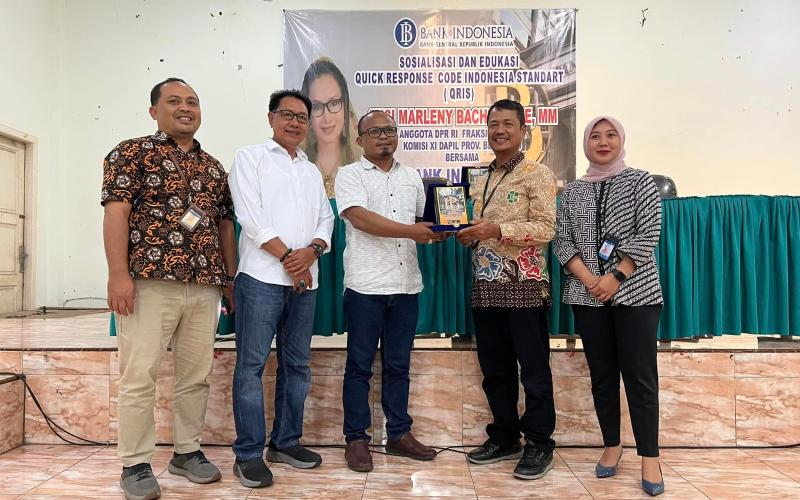 SMSI, Bank Indonesia dan Anggota Komisi XI DPR RI Gelar Sosialisasi QRIS
