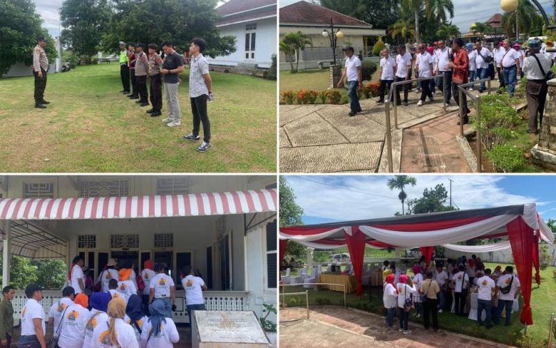 Personel Sat Samapta Polresta Bengkulu dan Jajaran Laksanakan Pengamanan Reuni Akbar IKBA SMPN Jambi 