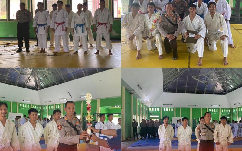 Polresta Bengkulu Gelar Pertandingan Bela Diri, Polres Benteng Sabet Juara 1 