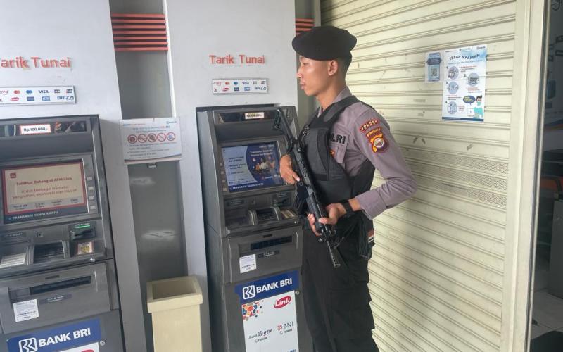 Polres Kaur Patroli di Objek Vital Cegah Tindak Kejahatan 