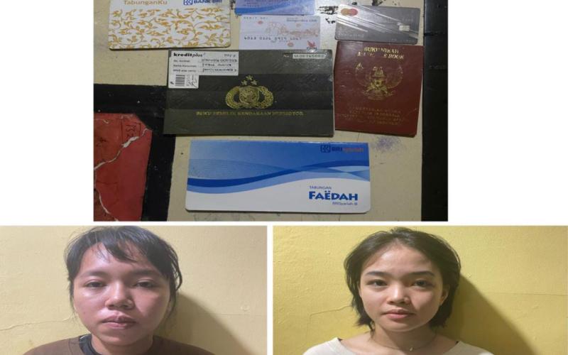Bobol Kontrakan, 2 Cewek ini Diringkus Polsek Ratu Agung