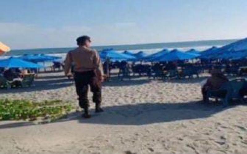 Jaga Situasi Kamtibmas Saat Idul Adha, Polresta Bengkulu Gelar Pengamanan Dan Monitoring Tempat Wisata