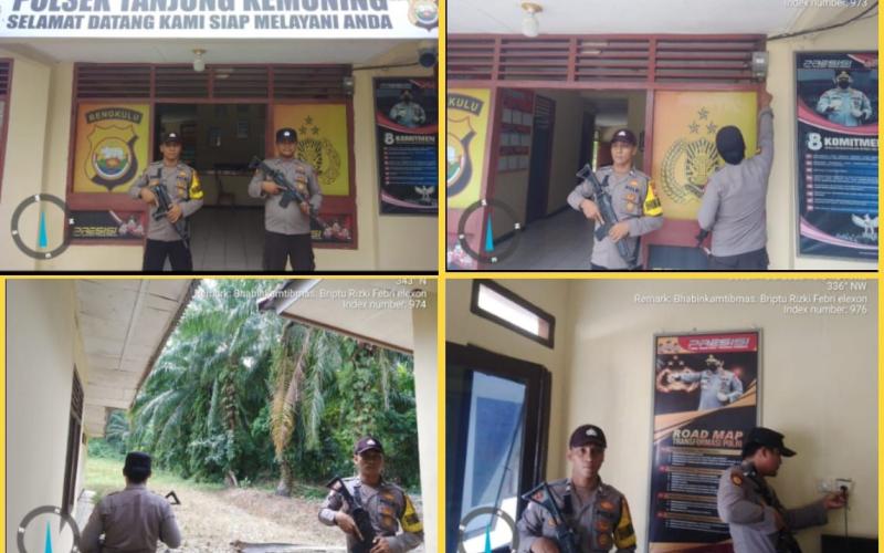 Hari Minggu, Polres Kaur dan Polsek Jajaran Cek Instalasi Listrik Mako 