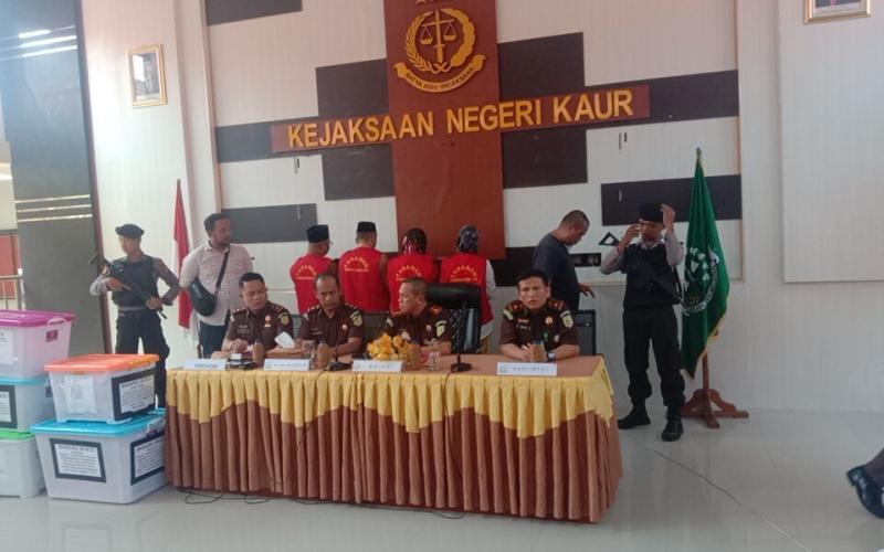 Kejari Kaur Tetapkan Empat Tersangka Korupsi Dana BOK Tahun 2022