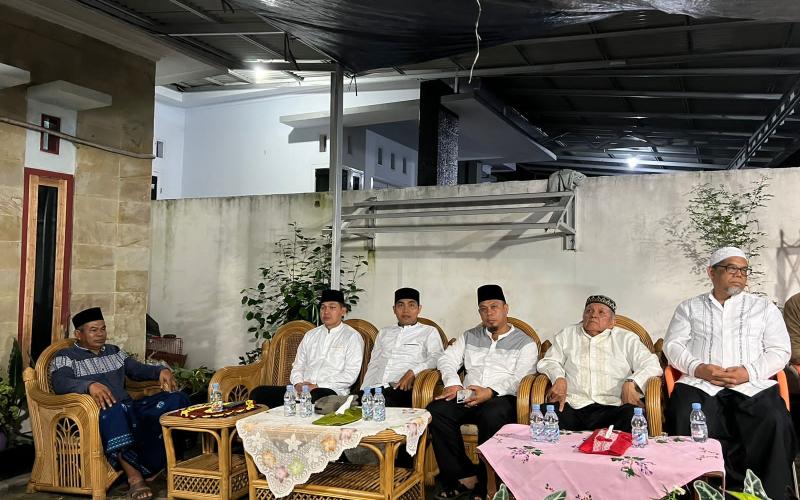 Kapolresta Bengkulu Hadiri Tabliq Musibah Malam Ke 3 di Rumah Almarhum Bripka M. Ramli