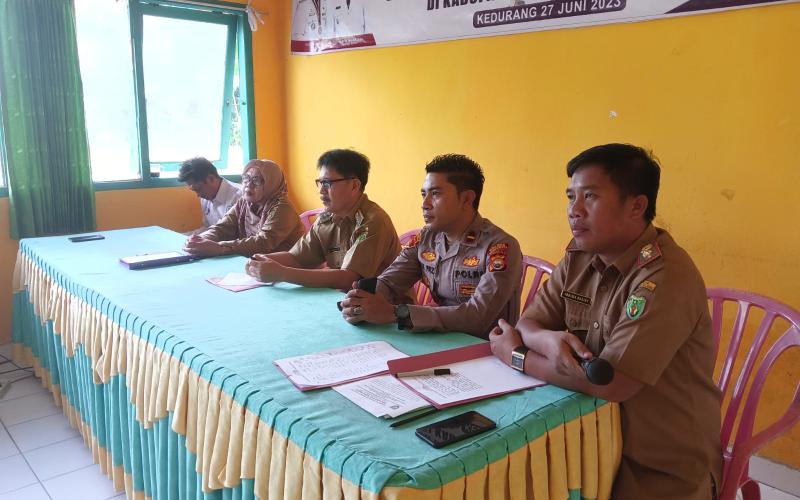 Kapolsek Kedurang Hadiri Mini Lokakarya Percepatan Penanganan Stunting Tingkat Kecamatan