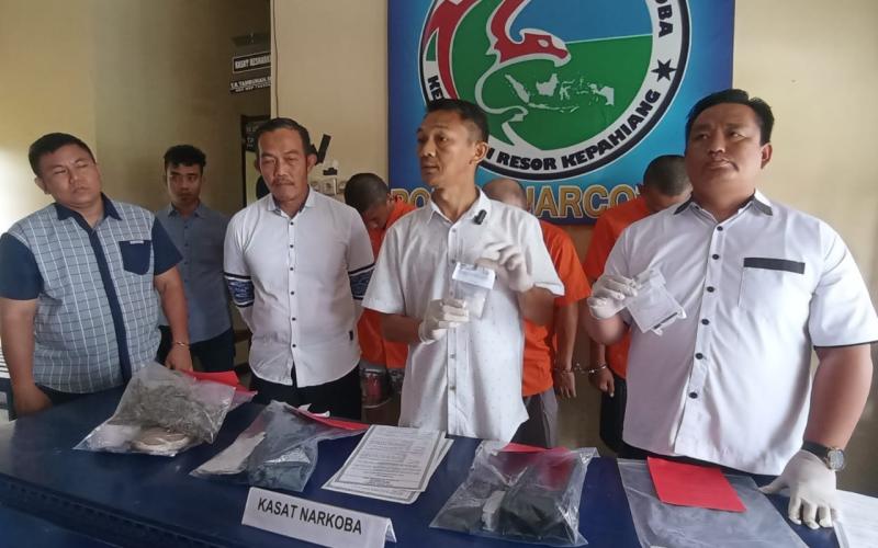 Ungkap Peredaran Narkoba, Polres Kepahiang Tangkap 4 Orang