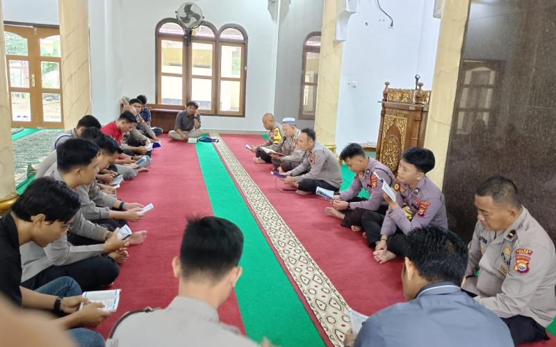 Jadikan Polri yang Berakhlakul Karimah, Polres Kaur Gelar Binrohtal 