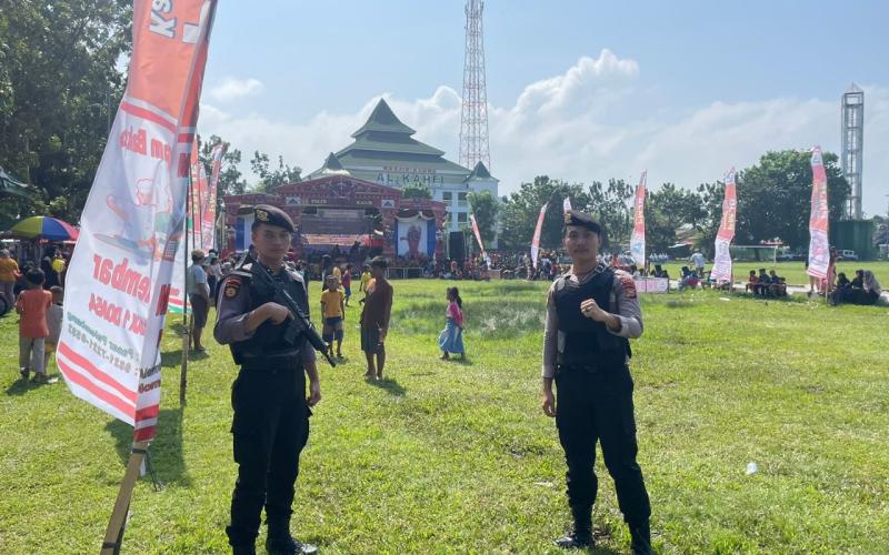 Pagelaran Minggu Kliwonan Paguyuban Masyarakat Jawa Bengkulu, Polres Kaur Berikan Pengamanan Terbuka dan Tertutup