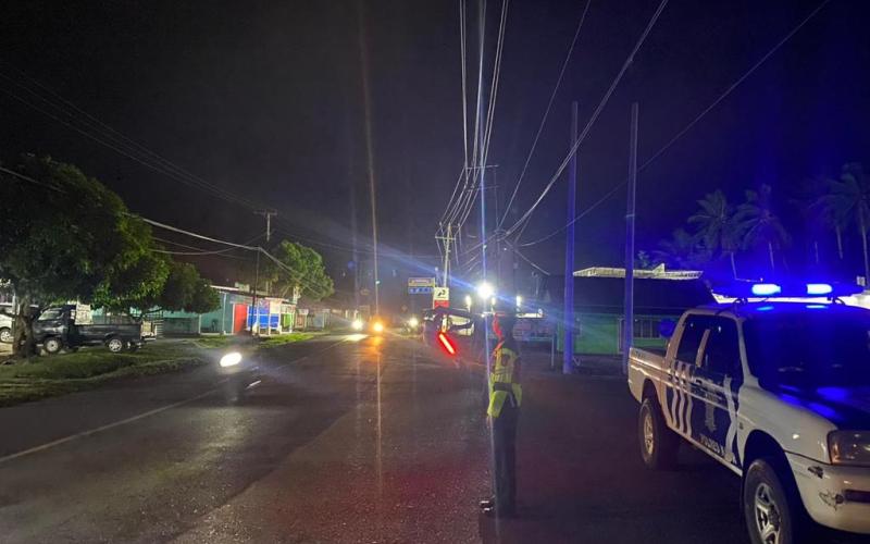 Patroli Blue Light, Polres Kaur Pantau Arus Lalu Lintas Sumatera