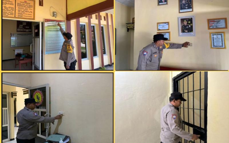 Polsek Jajara Polres Kaur, Cek Instalasi Listrik Secara Berkala 