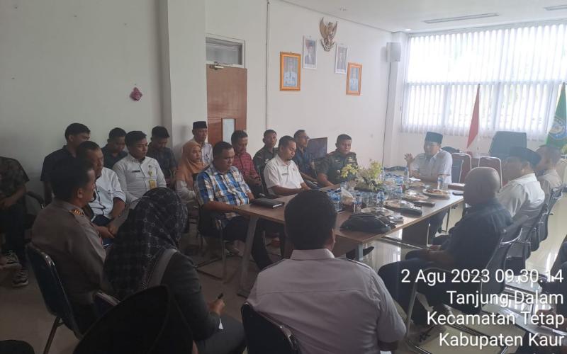 Hadiri Rapat Pembahasan Representatife Take Over CBS, Kapolres Kaur Sampaikan Imbaun Ini