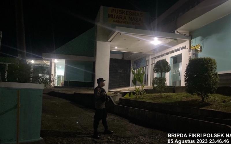 Polsek Nasal Patroli Rutin Ciptakan Sit Kamtibmas  di Wilkum 
