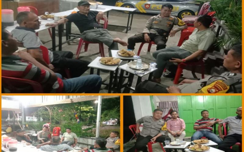 Polsek Gading Cempaka Sambangi Ketua RT Sampaikan Imbaun Kamtibmas 