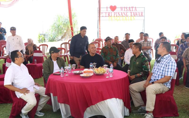 Kapolres Kaur Hadiri Kegiatan Ramah Tamah Danrem 041/Gamas Brigjen TNI Bersama Forkopimda Kabupaten Kaur