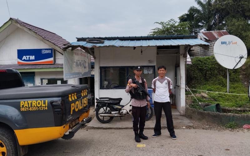 Cipatakan Sit Kamtibmas di Wilkum, Polsek Nasal Patroli Rutin