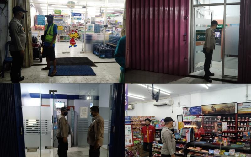 Patroli Malam, Polsek Kampung Melayu Sambangi Objek Vital 