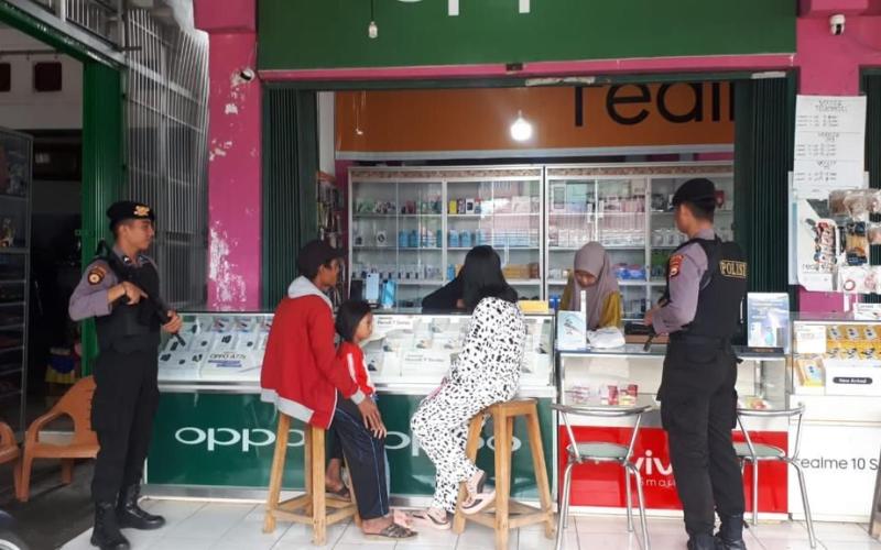 Berikan Rasa Aman dan Nyaman Sat Sampata Polres Kaur Patroli Objek Vital dan Pusat Keramaian 