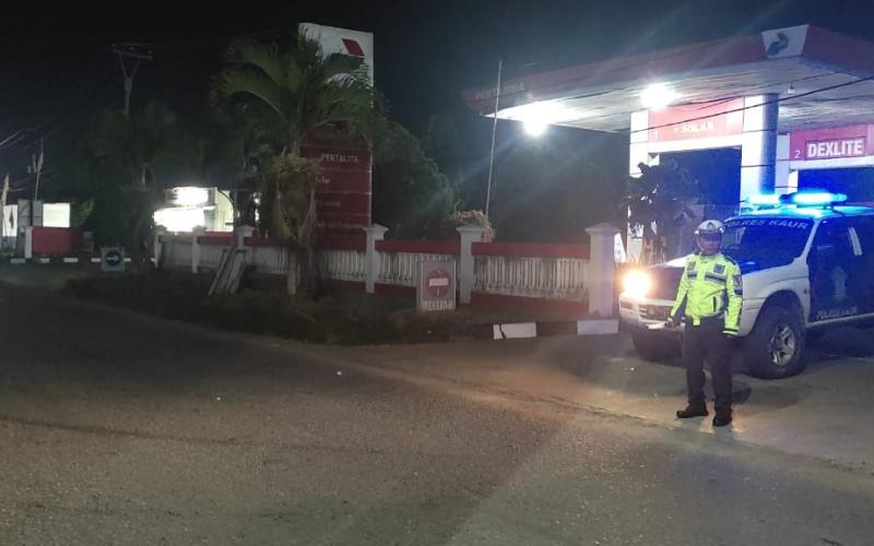 Patroli Malam, Sat Lantas Pantau Arus Lalin