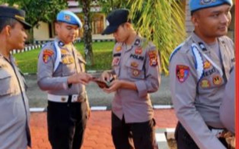 Propam Polres Mukomuko Gelar Gaktiplin Anggota