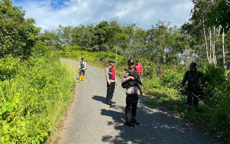 Polsek Nasal, Patroli Rutin dan Patroli Objek Vital di Wilayah Hukum 