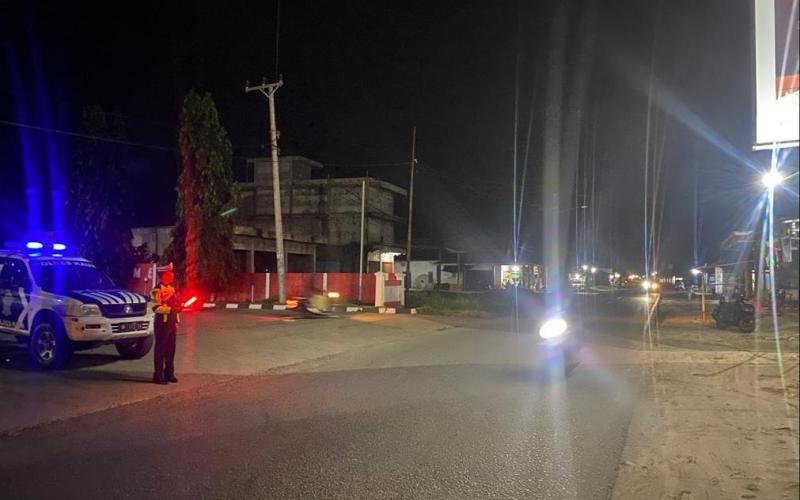 Patroli, Sat Lantas Polres Kaur Sasar Kamseltibcar Lantas dan Monitor Giat Masyarakat 