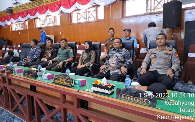 Kapolres Kaur Ikuti Rapat Paripurna Masa Sidang ke-III Tahun 2023 