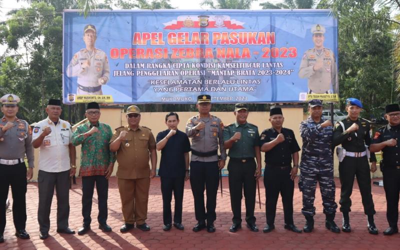 Operasi Zebra Nala Akan Berlangsung Selama 14 Hari, Ini Pesan Kapolres Mukomuko