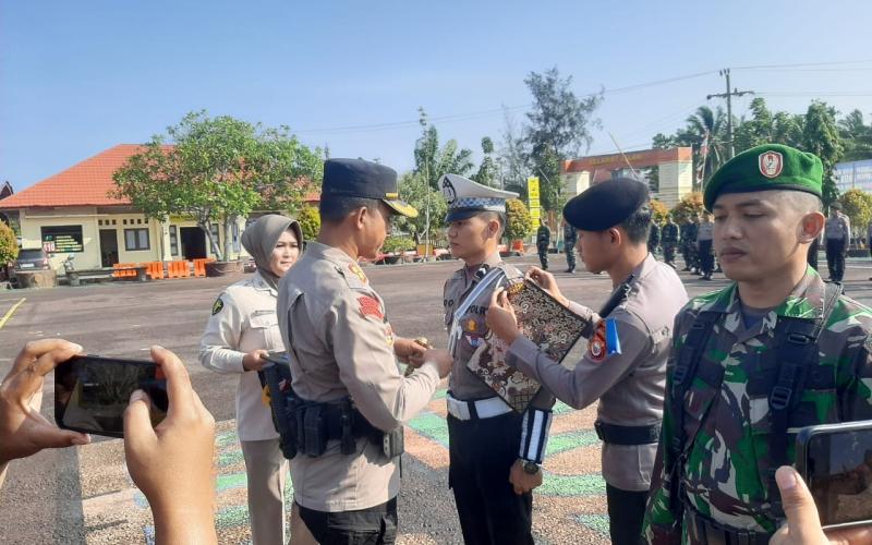 Polres Kaur Gelar Apel Pasukan Oerasi Zebra Nala Tahun 2023