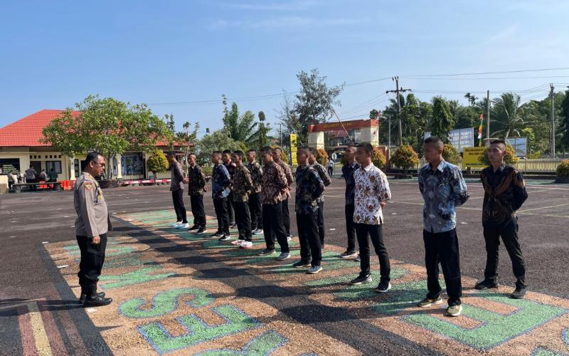 Polres Kaur Gelar Apel dan Kegiatan Binlat Casis Bintara dan Tamtama Polri Lulusan Gelombang I Tahun 2024