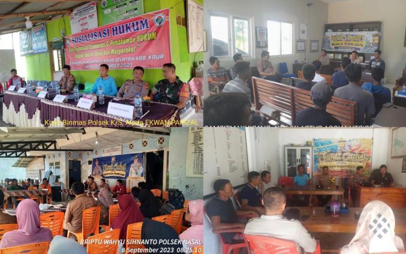 Dengarkan Aspirasi dan Curhatan Masyarakat, Polres Kaur dan Jajaran Gelar Jumat Curhat 