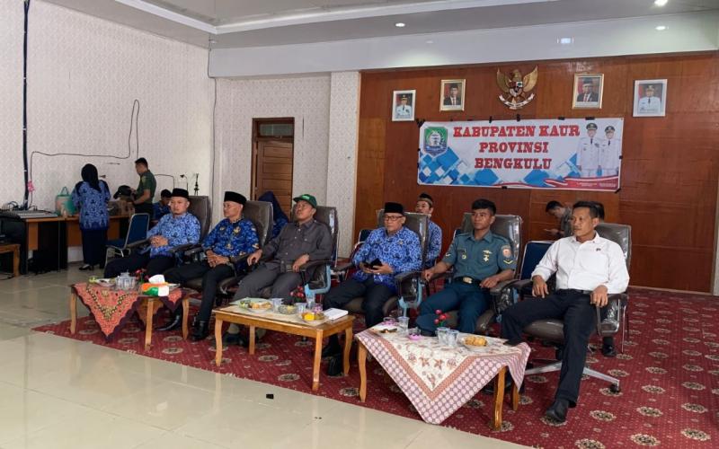 Polres Kaur Ikuti Zoom Meeting Pengendalian Inflasi di Daerah Tahun 2023
