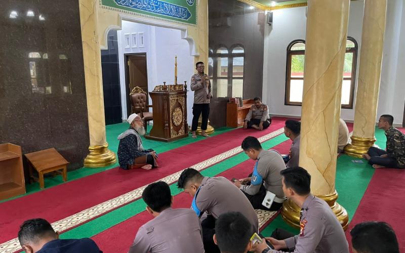 Bag SDM Polres Kaur, Gelar Binrohtal Pembacaan Yasin 