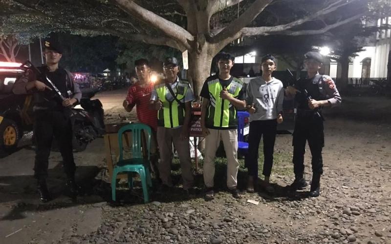 Polres Kaur Gelar Patroli, Cegah Gangguan Kamtibmas di Seputaran Wilkum 
