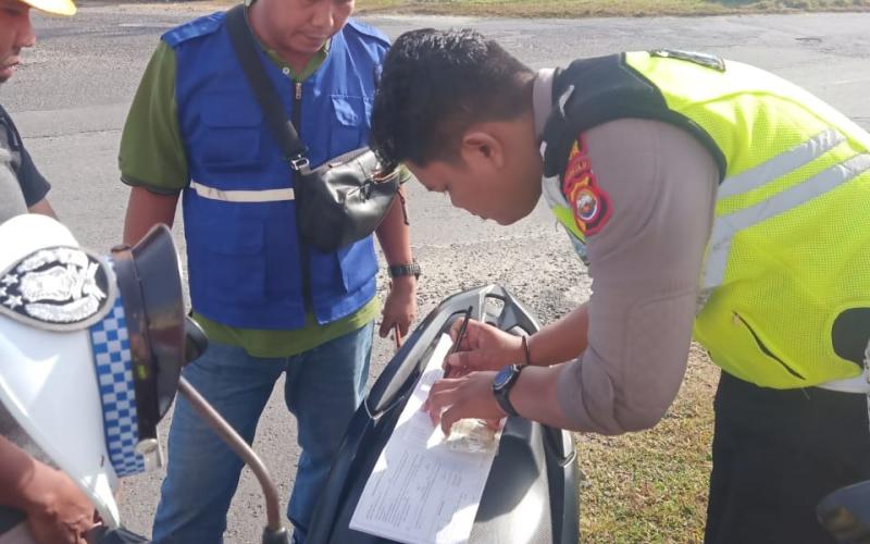 Patroli, Polres Kaur Tilang 5 Pelanggaran Kendaraan 
