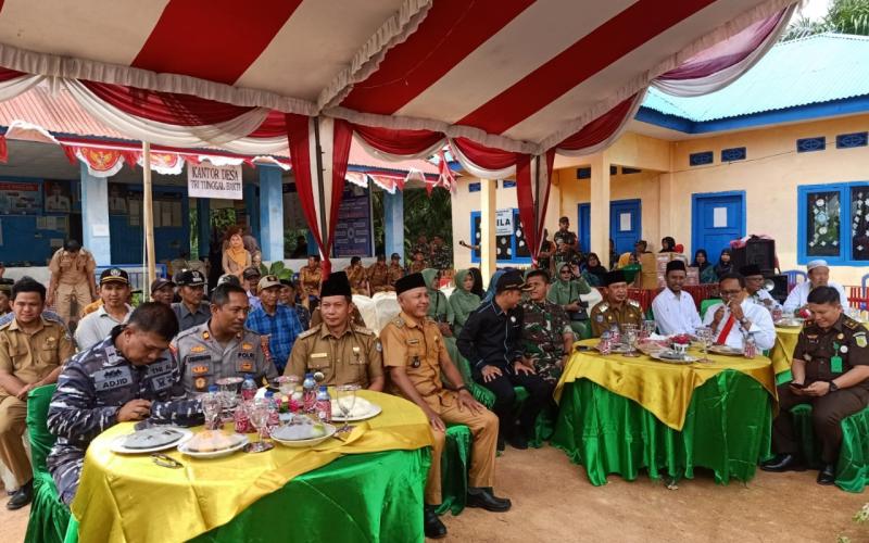 Polres Kaur Hadiri Kegiatan Monitoring Peresmian Pompa Hidram TNI - AD Manunggal Air Dari Kodim 0408/BS-Kaur 