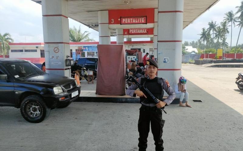 Cegah 3C, Personel Sat Samapta Polres Kaur Patroli Mobiling