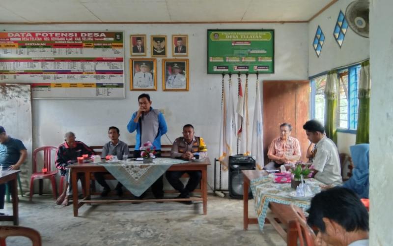 Bhabinkamtibmas, Mediasi Warga Terkait Perselisihan Kepemilikan Hewan Ternak 
