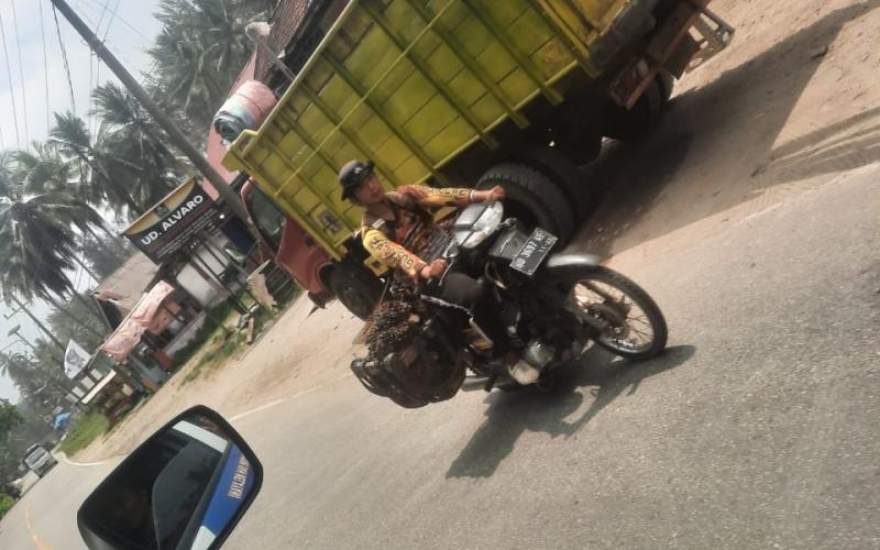 Patroli Hunting, Sat Lantas Polres Kaur Tilang 5 Pengendara 