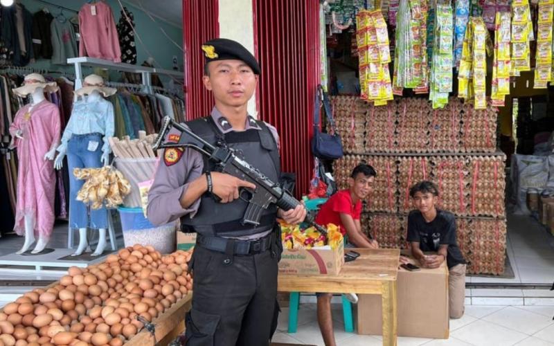 Cegah Terjadinya Tindaka 3C, Polres Kaur Gelar Patroli Keliling 