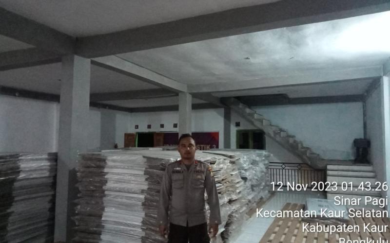 Polres Kaur Tingkatkan Pengawasan di KPU