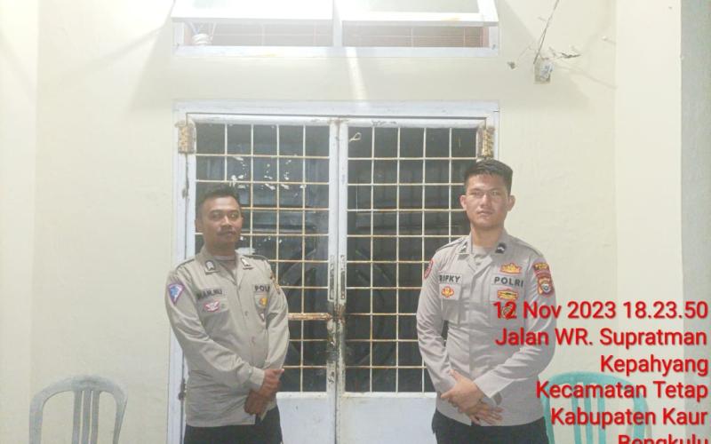 Polres Kaur Lakukan Pengamanan di Kantor KPUD 