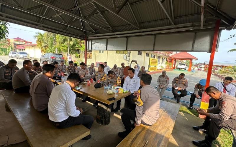 Kapolres Kaur Pimpin Anev Kinerja Polres Kaur dan Jajaran 